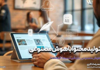 تولید محتوا با هوش مصنوعی